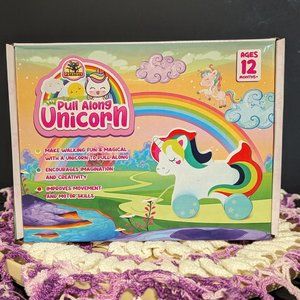 RATATOYS PULL ALONG UNICORN TOY 12 MONTHS +